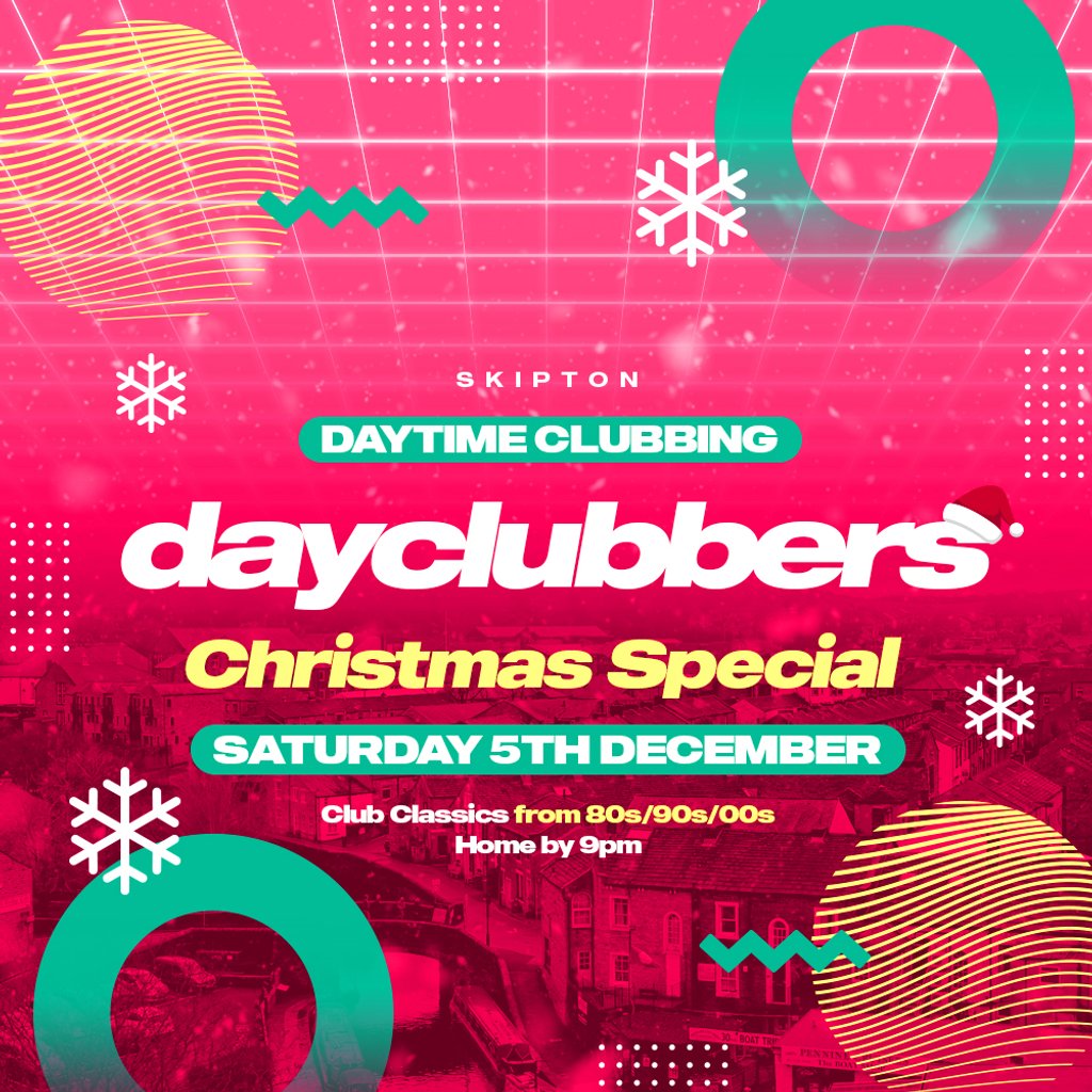 Skipton - DayClubbers: The Christmas Day Party! at Kooky Nightclub, Skipton