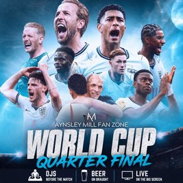 Aynsley Mill Fan Zone: England V Norway