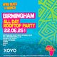 BIRMINGHAM - Afrobeats n Brunch: All Day Rooftop Party Event Title Pic