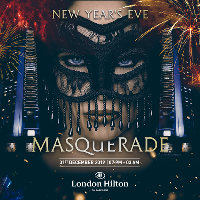 New Year's Eve Mayfair Masquerade Gala Dinner Party 2019 at London Hilton On Park Lane