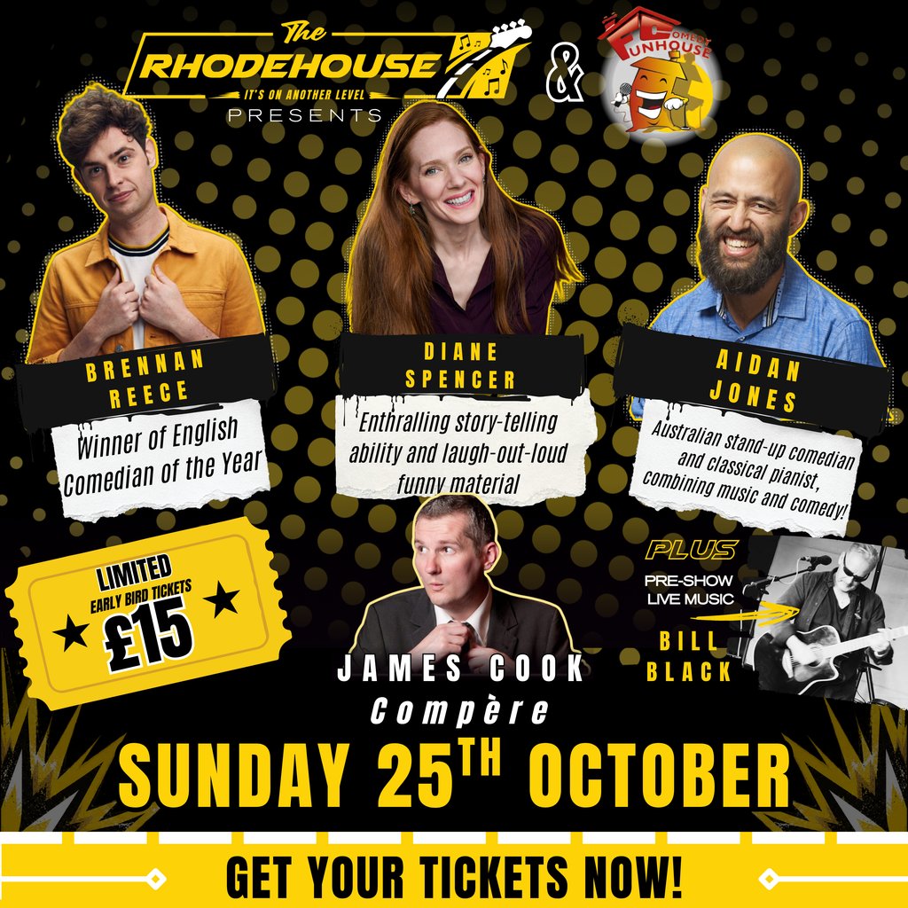 Top Comedy at The Rhodehouse