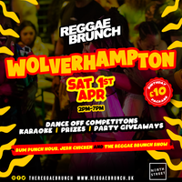 Reggae Brunch - Wolverhampton - Saturday 1st April at North Street Social