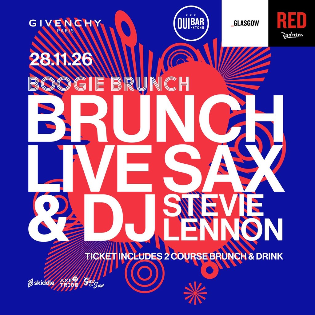 Boogie Brunch - November 28th at Radisson Red, Glasgow