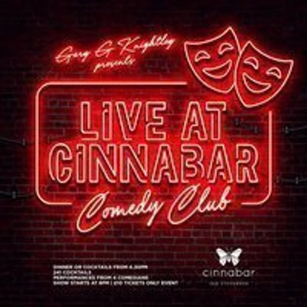 Comedy Club - Live at Cinnabar Stevenage at Cinnabar, Stevenage
