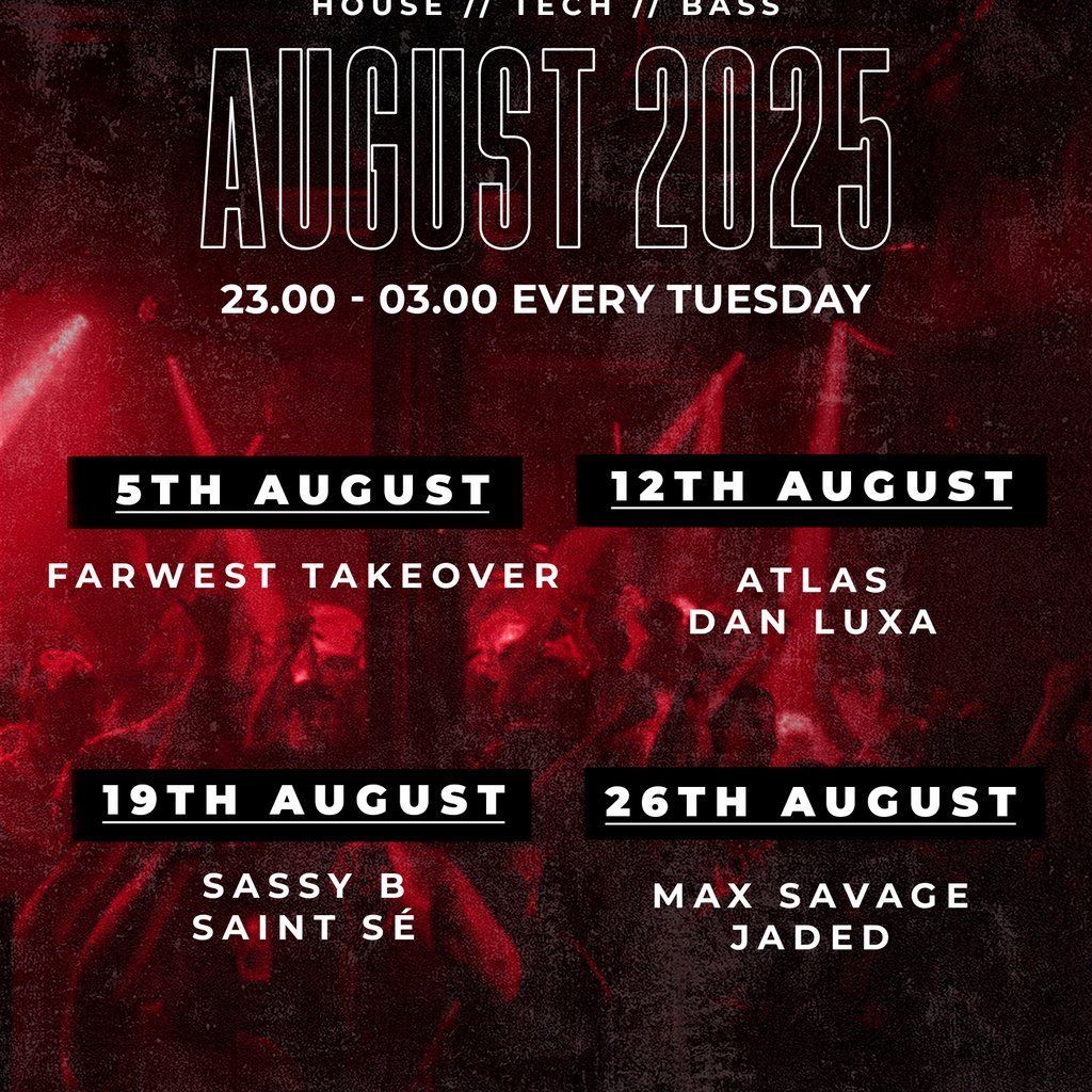 SNEAK RAVE @ XOYO - Tuesday 26th August