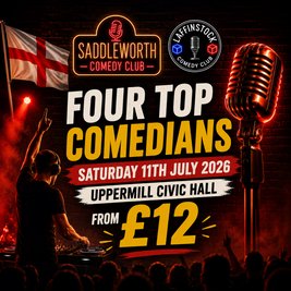 4 Top Comedians  - One UNMISSABLE Night - £12 Early Bird Tickets