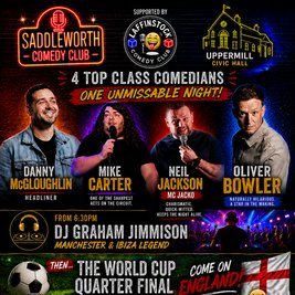 4 Top Comedians  - One UNMISSABLE Night - £12 Early Bird Tickets
