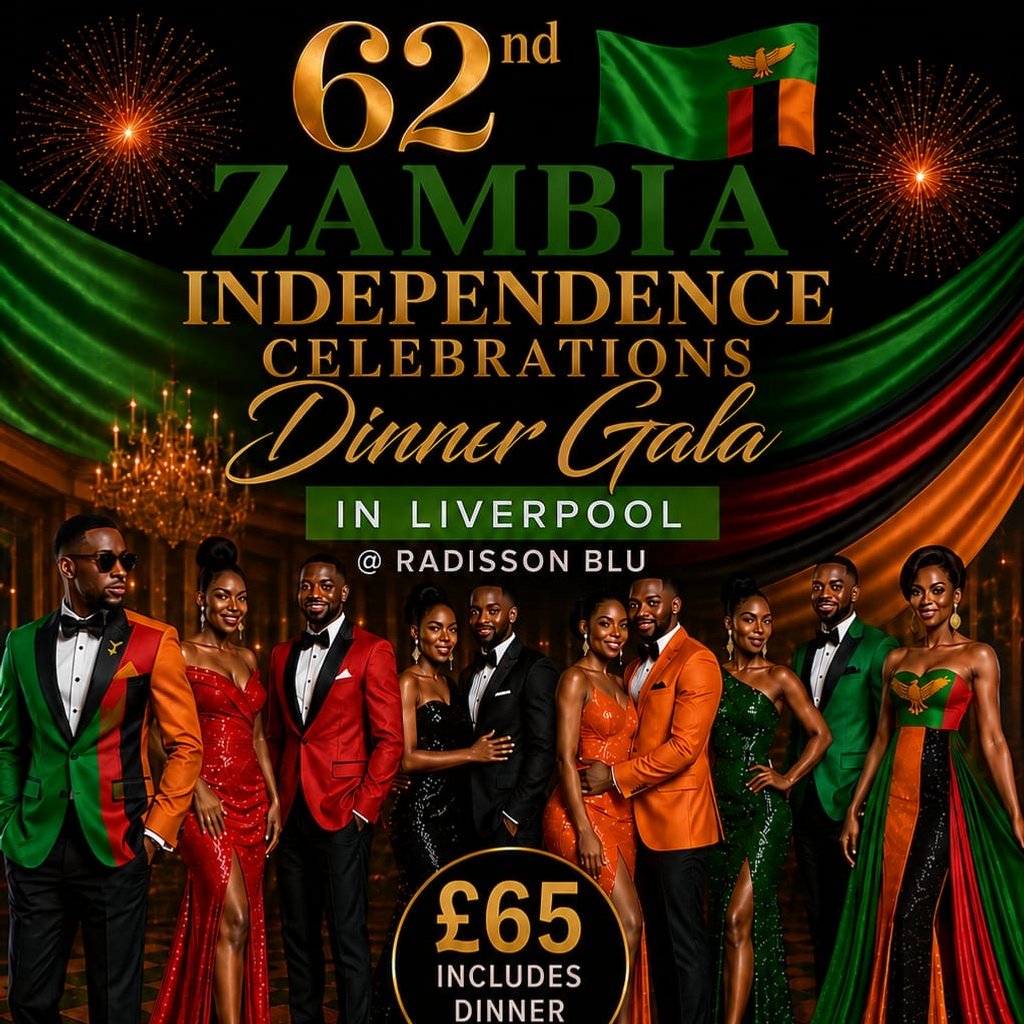 Zambia Independence Day 62nd Dinner Gala Liverpool