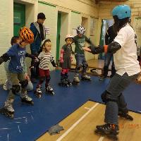 Roller Skating Lesson
