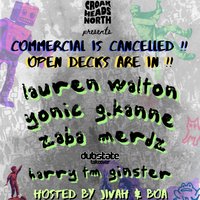 Croakheads North: Open Decks | Commercial is Cancelled !! at Off The Square Manchester