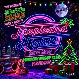 The Ultimate 80's v 90's Xmas Party Night - Harlow!