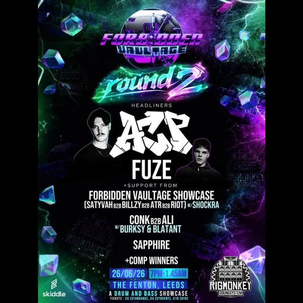 Forbidden Vaultage Presents Round 2 with ACP & FUZE on RigMonkey