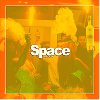 Space Christmas party at Q Shoreditch