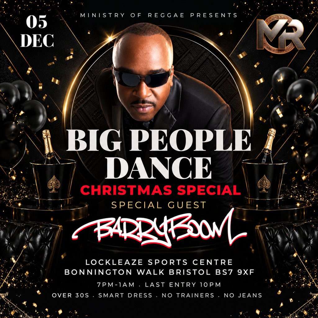 Ministry Of Reggae Big People Dance Xmas Party