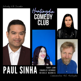 Huntingdon Comedy Club with Headliner Paul Sinha