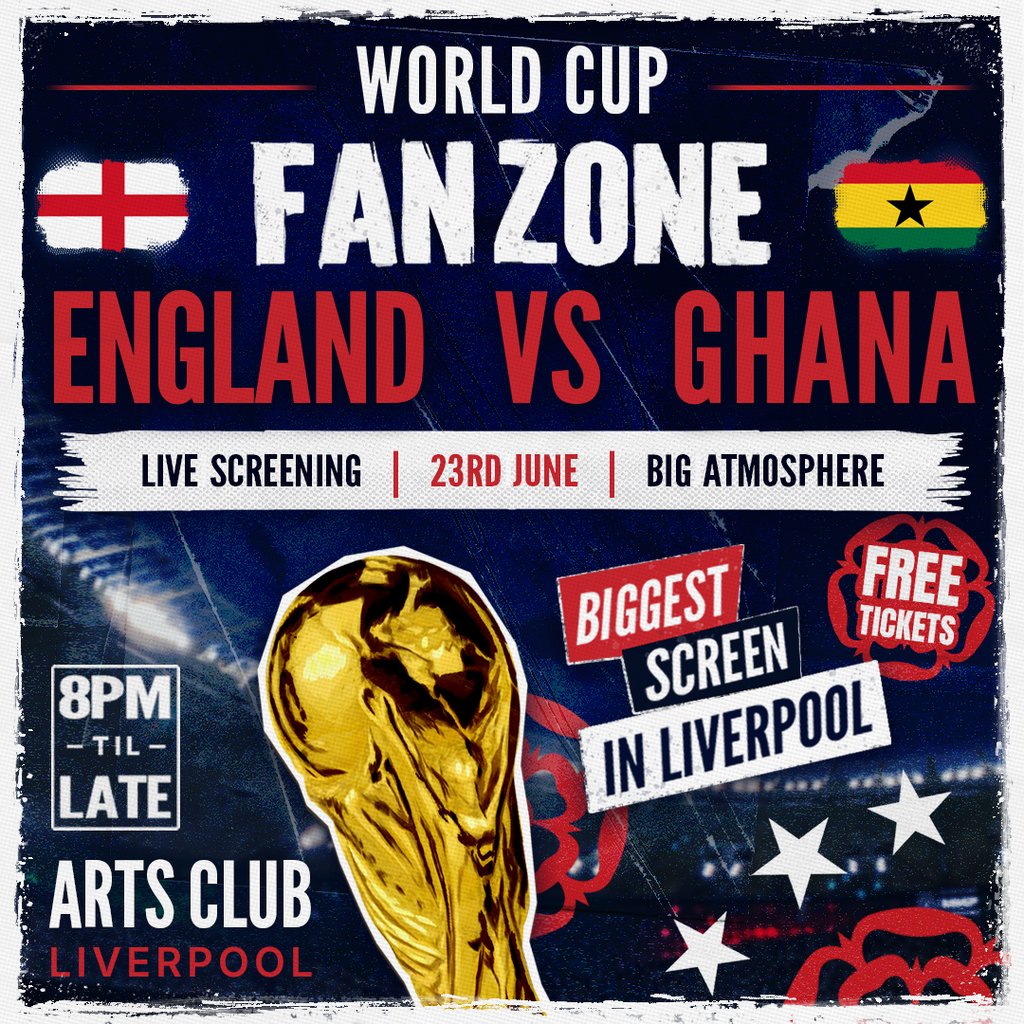 England VS Ghana - World Cup Fanzone