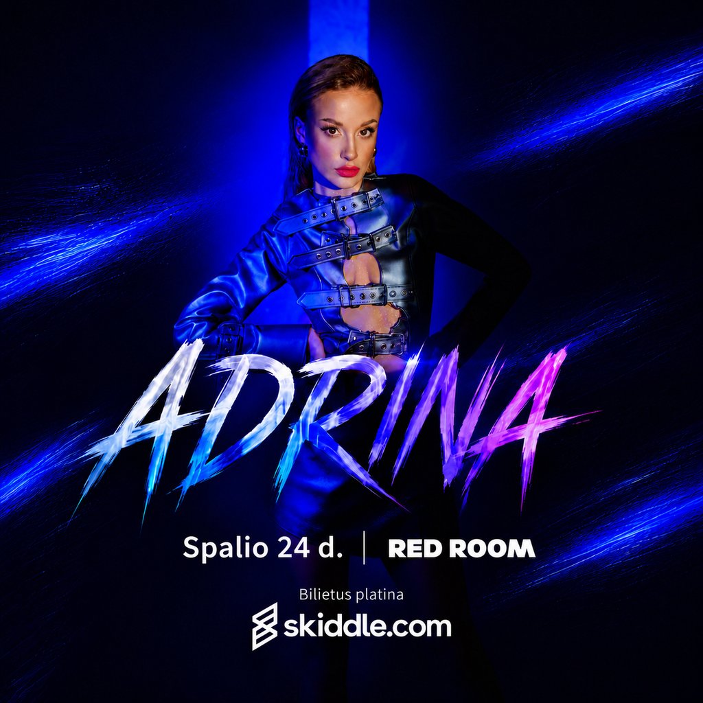 ADRINA | Spalio 24 d. Red Room Peterborough
