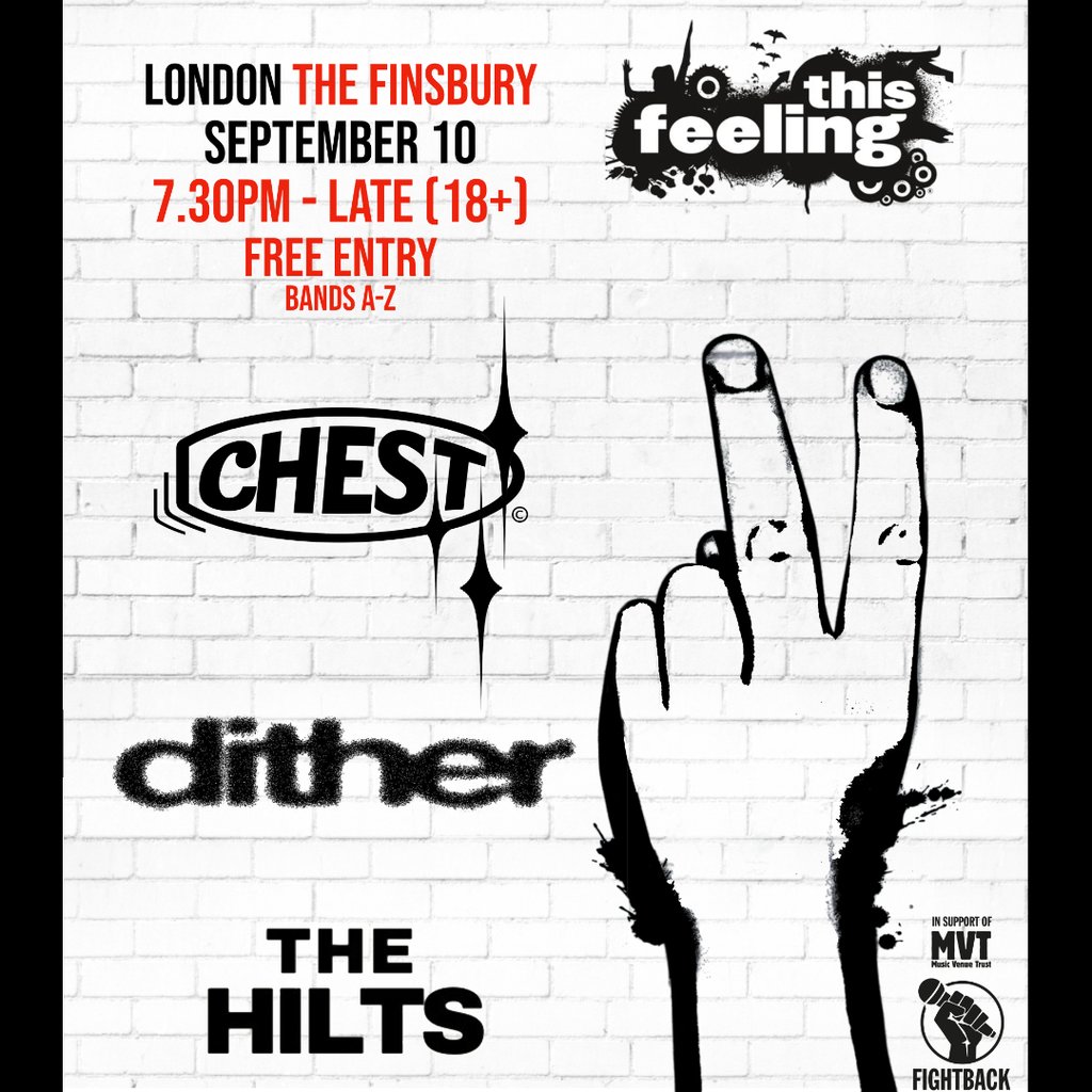 This Feeling - London — gig artwork