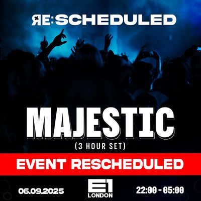 RE:SET E1 London | MAJESTIC