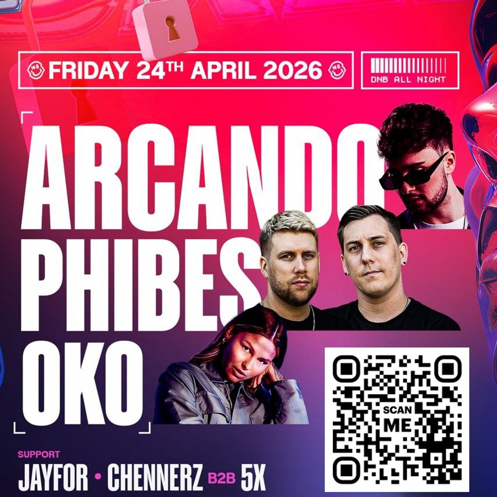 Locked In W/ Arcando, Phibes, Oko + More @TANK (DNB)