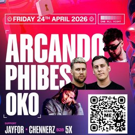 Locked In W/ Arcando, Phibes, Oko + More @TANK (DNB)