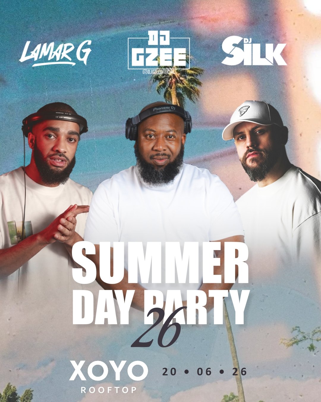 Tickets: LAMARG x DJ SILK x DJ GZEE Presents: SUMMER DAY PARTY