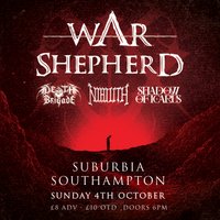 War Shepherd Live at Suburbia + Support at Suburbia Southampton