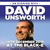 An evening with david unsworth at The Black E
