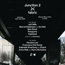 Junction 2 x fabric: Jeff Mills, Marcel Dettman