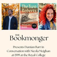 The Two Roberts Paperback Launch with Author Damian Barr at 1599 At The Royal College