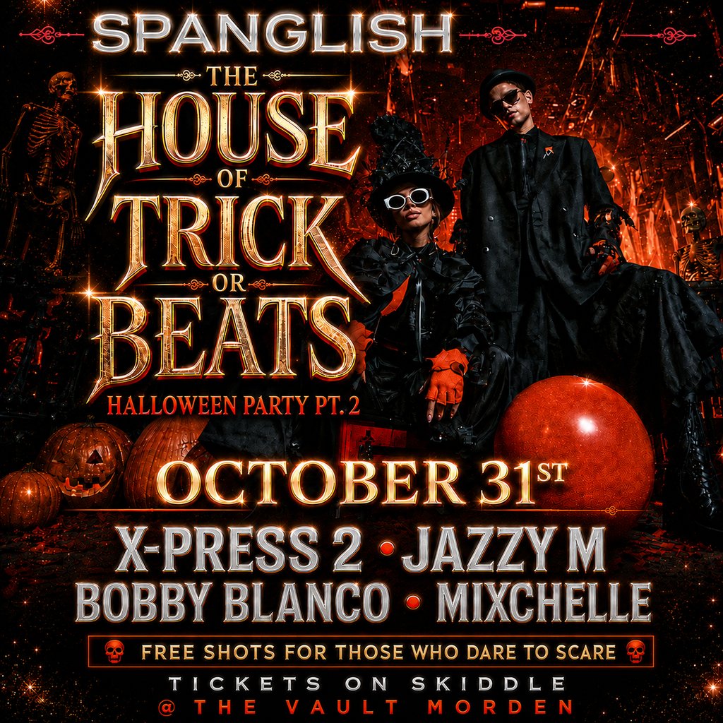 Trick or Beat at The Spanglish Haunted house at The Vault Morden, Morden