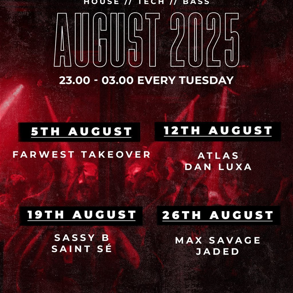 SNEAK RAVE @ XOYO - Tuesday 2nd September
