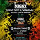 Hush&Bass Presents Ragga Twins Crew and Nicky Blackmarket Event Title Pic
