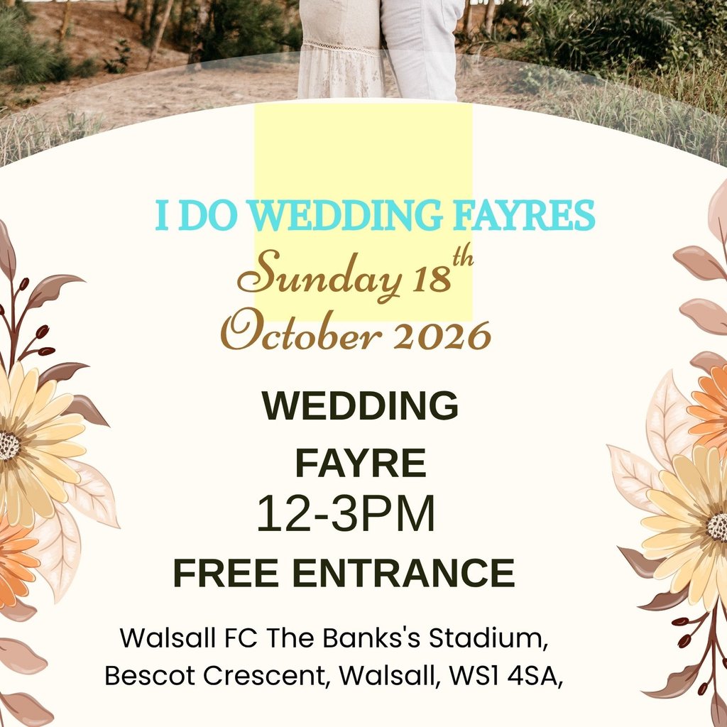 Wedding Fayre at Walsall FC at WALSALL FC, Walsall