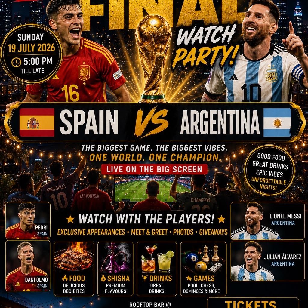 SPAIN vs ARGENTINA - WATCH PARTY