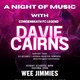 Davie Cairns (Cowdenbeath FC Legend), DJ Scubez & Aiesha Hunter Event Title Pic