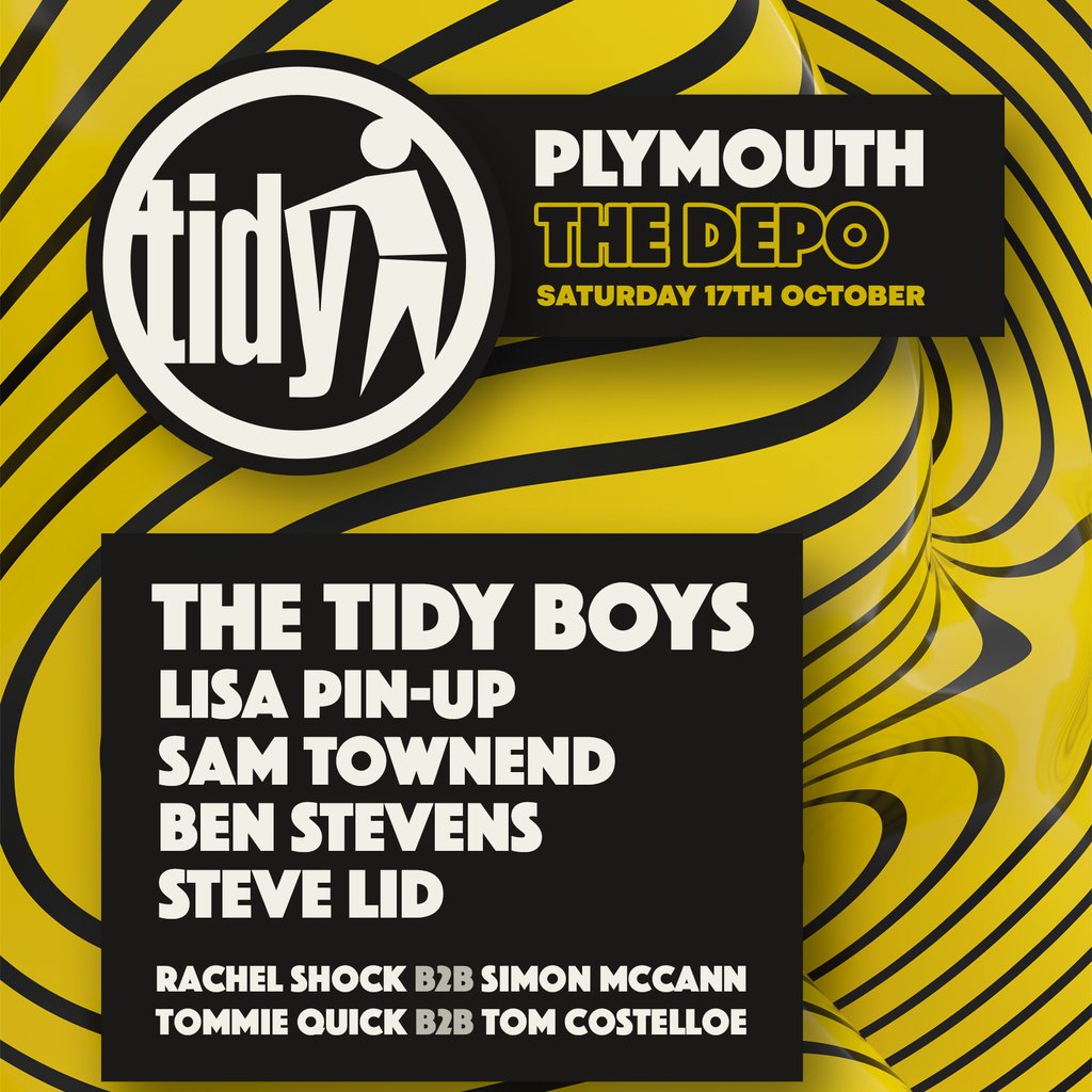 Tidy Boys Plymouth: The Tidy Boys, Lisa Pin-Up & More at THE DEPO, Plymouth