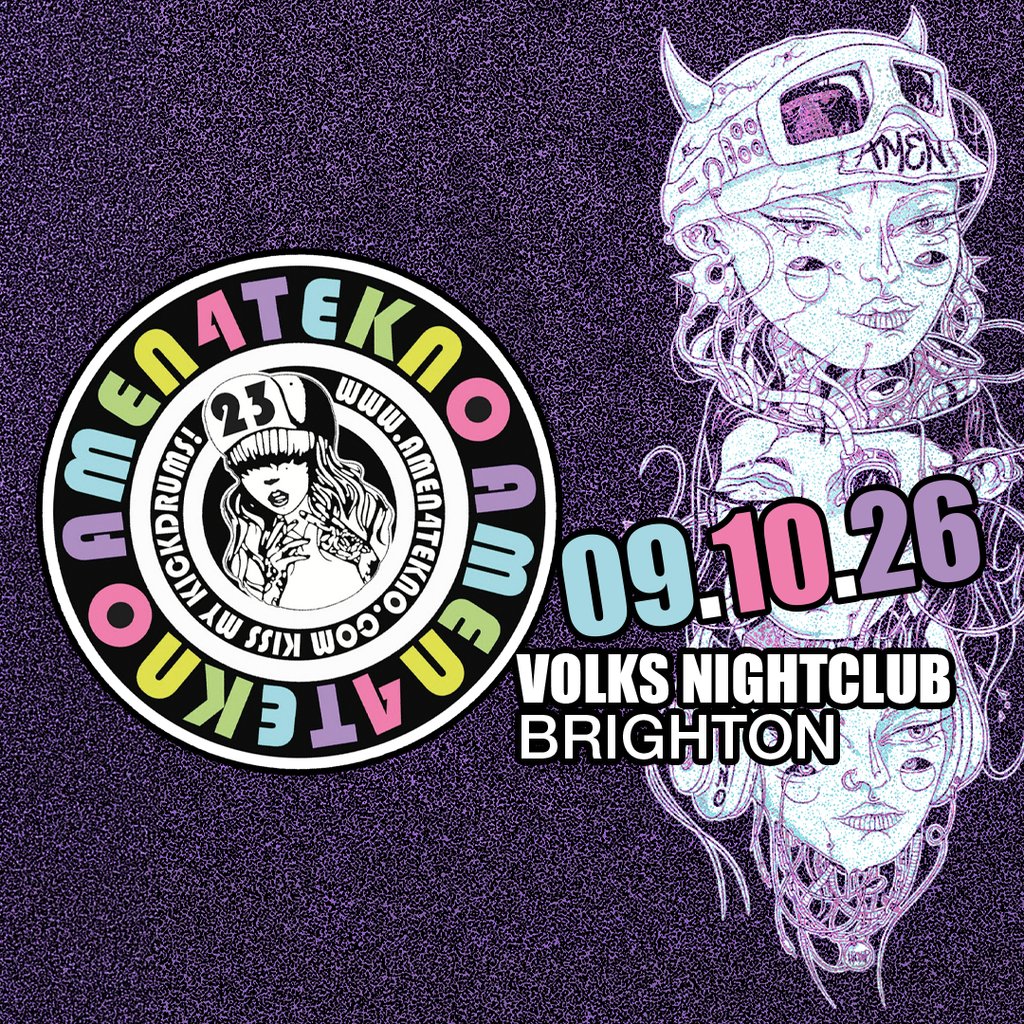 Aftershock presents: Amen4Tekno at The Volks Nightclub, Brighton