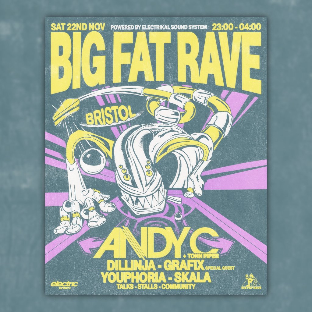 Big Fat Rave: Andy C, Dillinja, Grafix & Many More