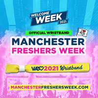Official Uni of Manchester Freshers Wristband 2021! WE LOVE at Various Venues