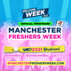 Official Uni of Manchester Freshers Wristband 2021  WE LOVE Event Title Pic