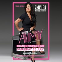 BACK TO BLACK  The Amy Winehouse Celebration at The Middlesbrough Empire