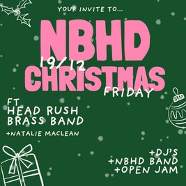 Neighbourhd Presents: Open Jam Christmas Special