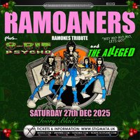 Stigmata Presents The Ramoaners (Ramones Tribute) Xmas/NYE Party at Ivory Blacks