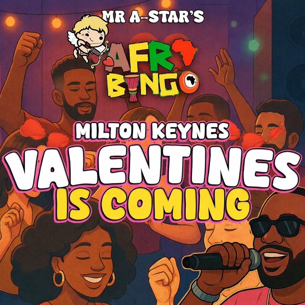 Afro Bingo - Valentine Special - Milton Keynes - Sat 14th Feb