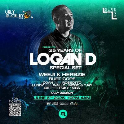BLRD presents: 25 YEARS OF LOGAN D / WEEJI / HERBZIE / BURT COPE