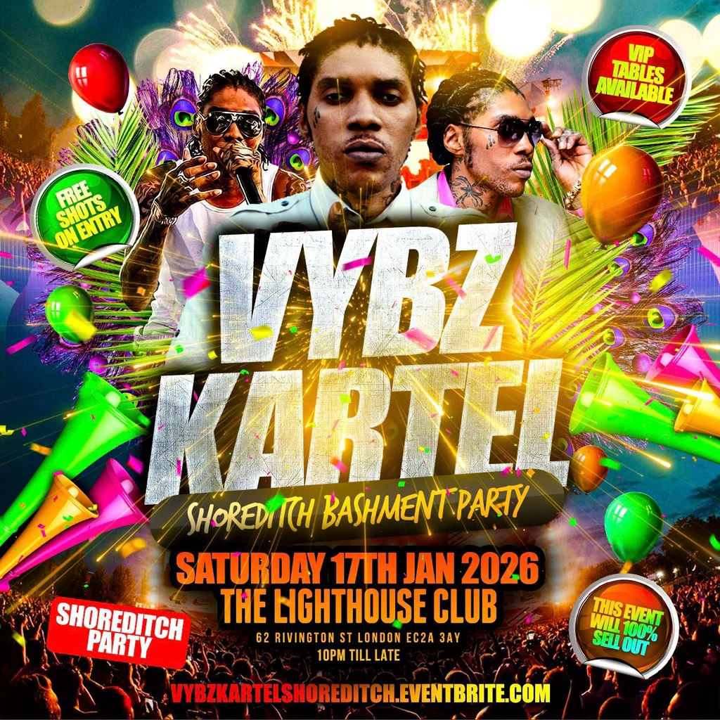 Vybz Kartel - Shoreditch Bashment Party