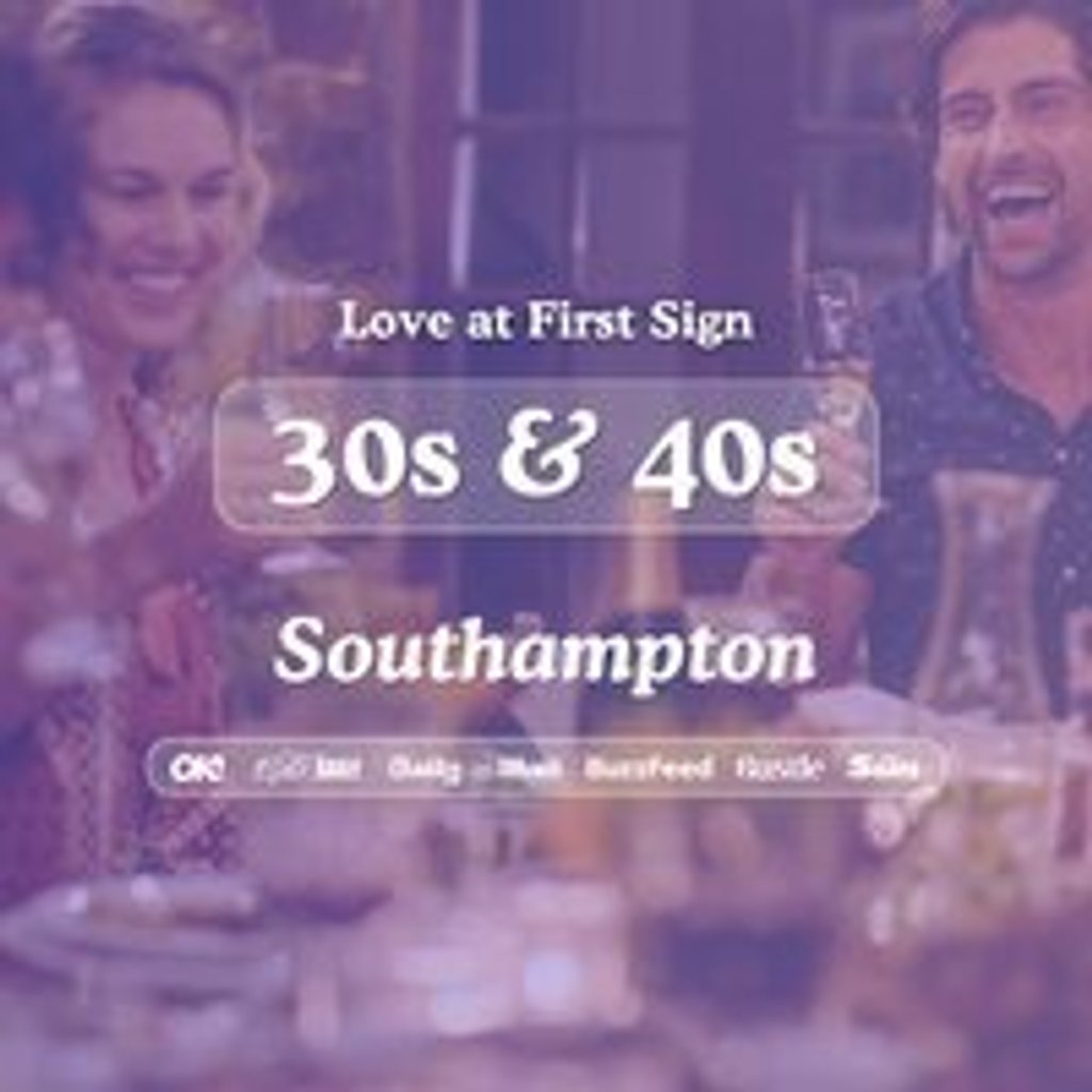 30s & 40s Singles Night @ Turtle Bay Soton| Love at First Sign at Turtle Bay, Southampton