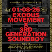 Exodus Movement X 3rd Generation Sound Boy at Level Up Bar