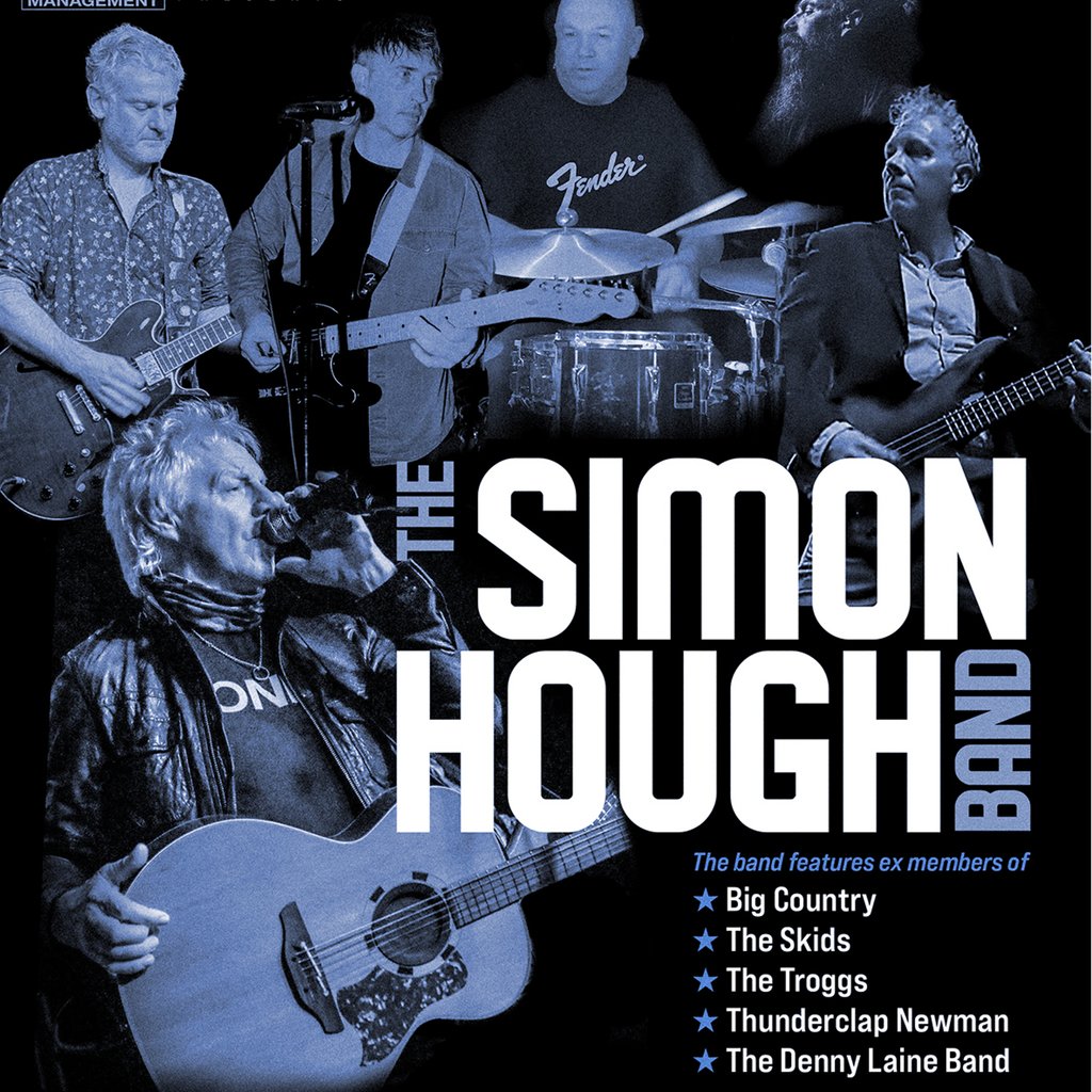 The Simon Hough Band — gig artwork